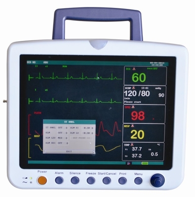 3 audio ed allarmi visivi livellati regolabili, monitor paziente portatile di tecnica di Digital SpO2