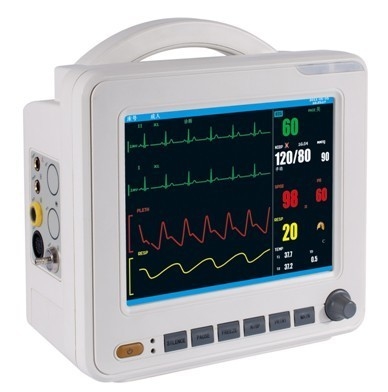 Monitor paziente di TFT di Multi-parametro portatile a 8,4 pollici dell'esposizione con ECG, RESP, NIBP