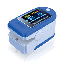 Monitor paziente portatile dell'ossimetro SPO2 di impulso della punta delle dita di Digital della doppia esposizione di colore OLED