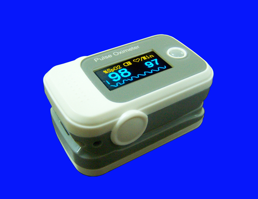 Pulsossimetro a dito per Baby con sistema di Menu Setup e 2 batterie AAA